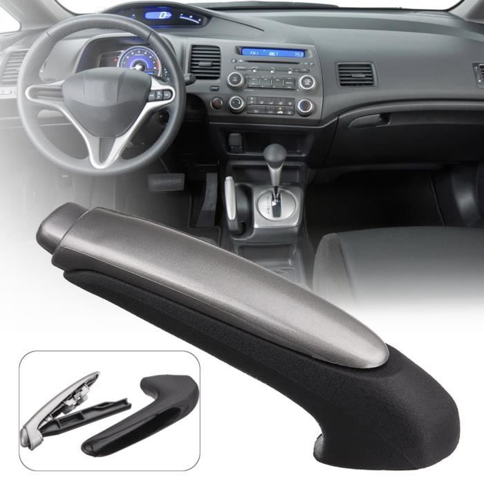 Couvercle de frein à main couvercle de poignée de voiture en plastique couvercle de protection de frein à main pour Civic berline 06-11 garniture intérieure 