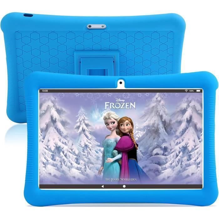Tablette 10 Pouces Android 13 Tablette Enfants6 Go RAM 128 Go ROM6000mAh BatterieWiFiCertification Google GMS