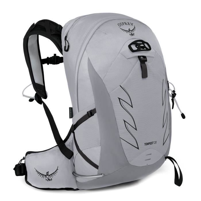 osprey tempest 20 xs / s aluminium grey [123223] -  sac à dos sac a dos