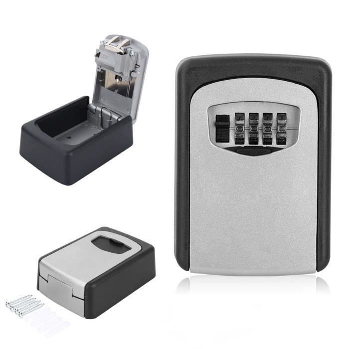 Coffre-fort Mural En Acier 0.22 Cu. Ft. – Serrure électronique à Clavier – Neuf