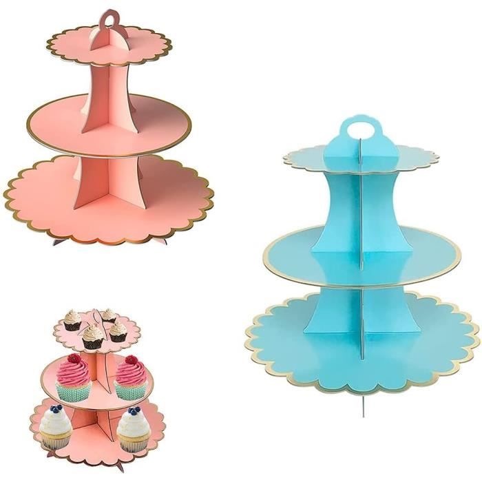 Présentoir à Cupcakes, Présentoir à Cupcakes En Forme De Grande Roue Presentoir A Cupcakes Plateau A Desserts Pour Fete D Anniversaire Baby Shower Et Plus Encore