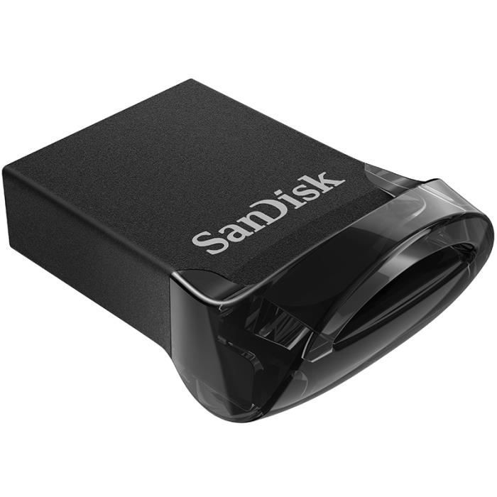 SanDisk CZ43 Clé USB 64 Go Haute Vitesse USB 3.0 Mini Clé USB Noir