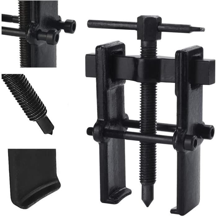 Extracteur De Roulement KBNIAN 2 Et 3 Griffes – Outil Universel Acier Carbone Pour Voiture Moto Poulie Roulement – Extracteur 2 Bras 3 Bras Puissant Et Durable