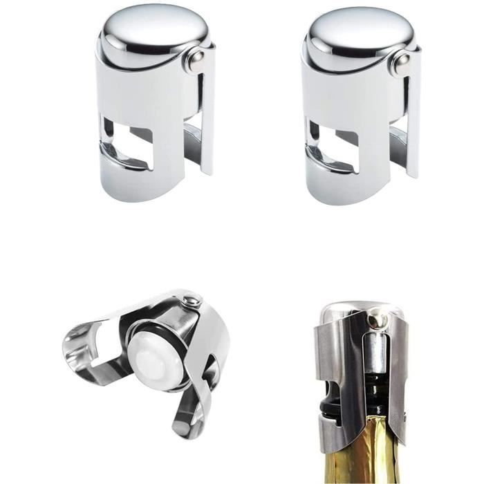 Jiaminye Tire-Bouchon Pour Bouteilles De Champagne - Ouvre-Bouteille En Acier Inoxydable Avec Effet De Levier