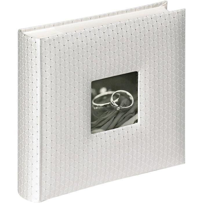 Album Photo Monza Walther Design - Format 33x34 Cm, 100 Pages Autocollantes, Similicuir Doré