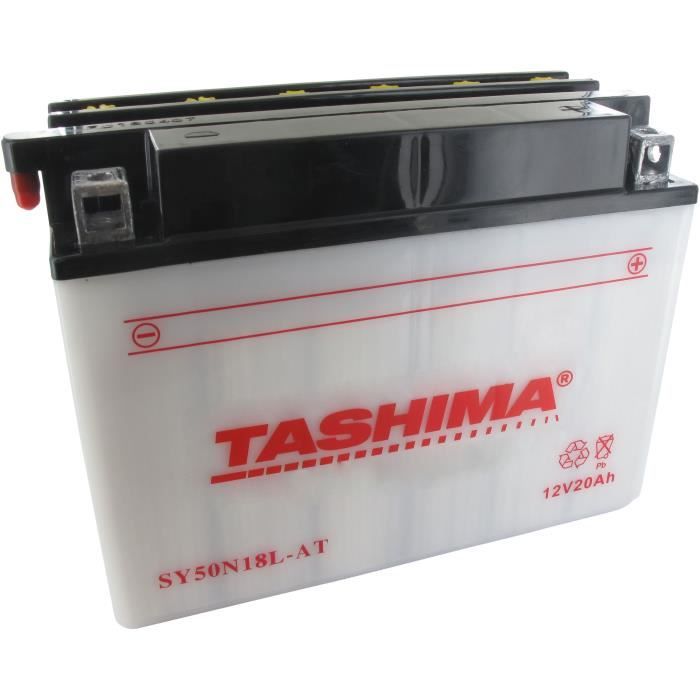Batterie Ducati C50-N18L-A-FP – 12V 20Ah, Pour GLT 350/500 Et GTV 350/500 (1979)