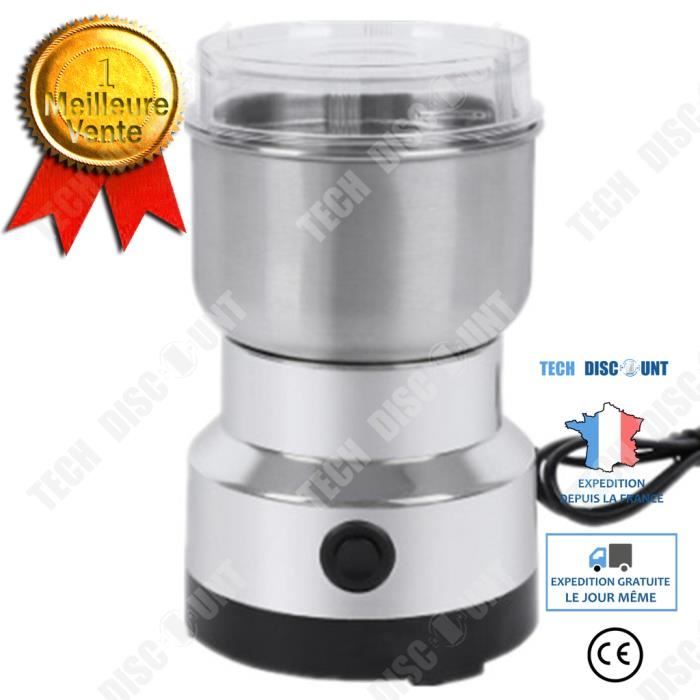 Moulin à Grains Électrique Aomdom 500g - 28000 Tr/min - Broyage Fin Pour Épices, Café, Céréales