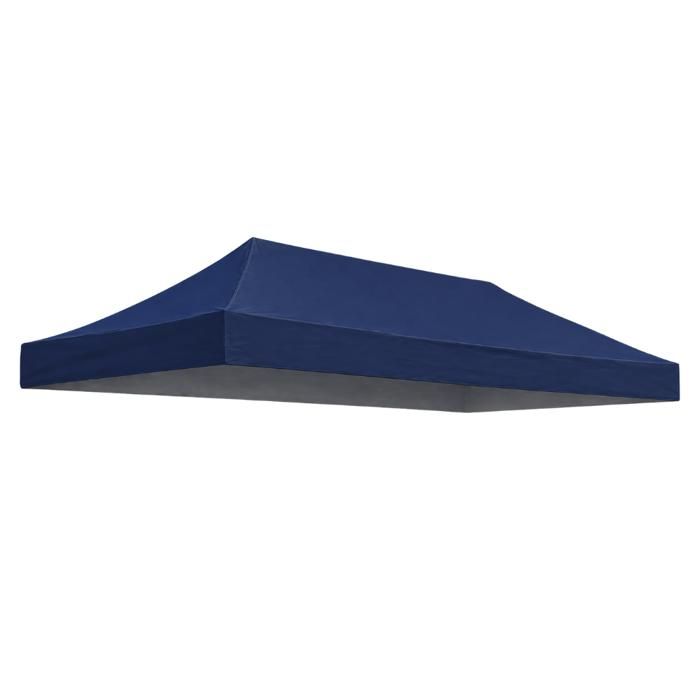 Toit De Rechange Tonnelle Terre Jardin 3x6 M - Polyester 250 G/m² - Blanc - Anti-UV