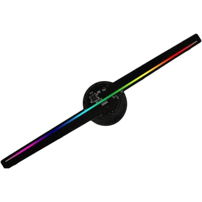 Projecteur Holographique 3D Cylindrique - Pour Smartphone, Affichage 360° - Idéal Présentation Produit, Divertissement