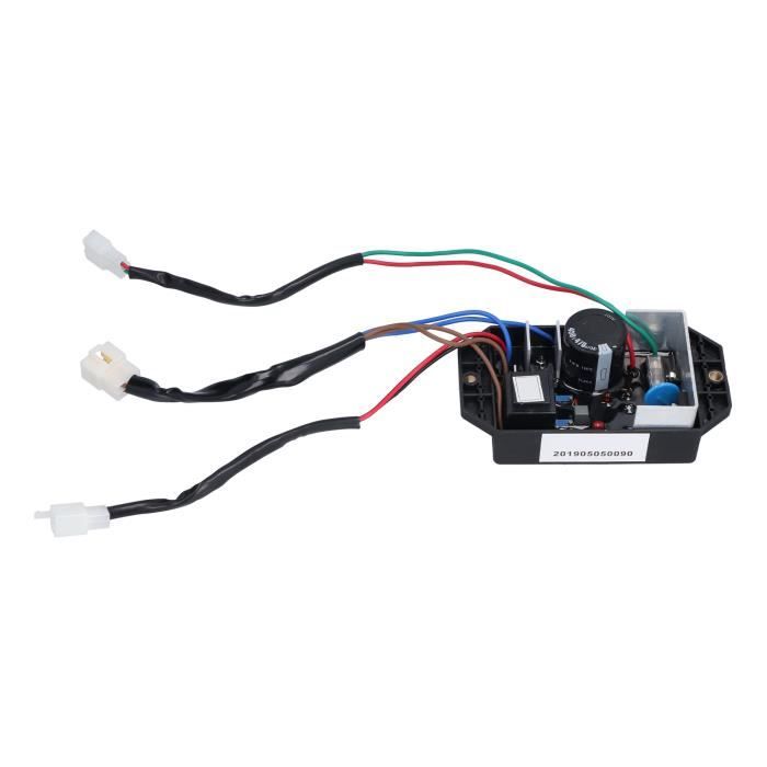 Régulateur De Tension Monophasé XNFS10-220 AVR - Pour Groupe électrogène Diesel, Remplace CC16000E3D, 7 Fils