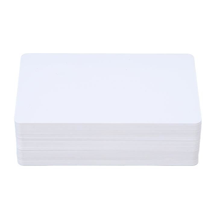 6 Cartes NFC Vierges PRAOFRT - Format Carte De Crédit, Puce NTAG215 Rewritable | Compatible Tous Smartphones NFC
