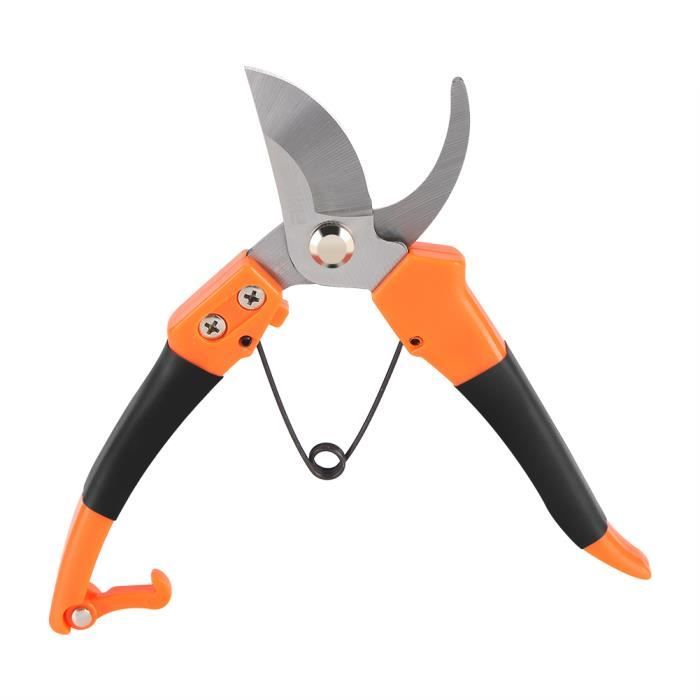 Ciseaux de jardinage, ciseaux de jardin avec lames en acier inoxydable pour branches, fleurs
