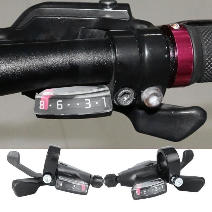Levier Combo Frein/vitesse Vélo 3x7 Vitesses - Universel - Lot De 2
