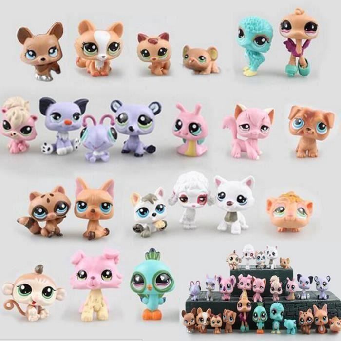 Figurine Littlest PetShop – Chat Chartreux Animé #493 – Magic Motion – Occasion
