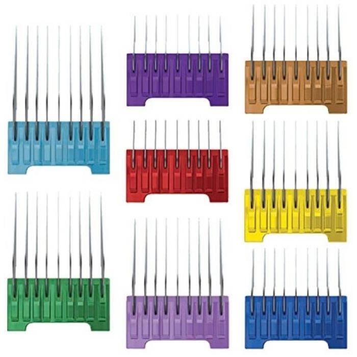 Meilleurs prix pour Ensemble de peignes en acier inoxydable pour Wahl Arco, Belisima, Bravura et Chromstyle