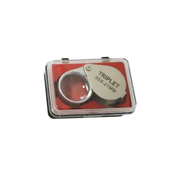Collier Loupe Pendentif – Grossissement 3x, Chaîne Argentée, Léger, Pour Lecture Et Inspection - 4
