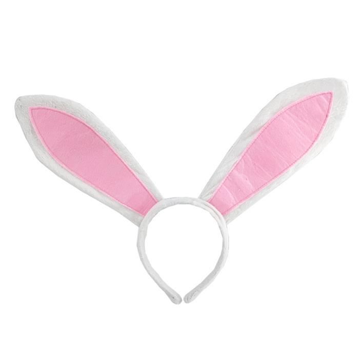 JJiaoLinin Lot de 2 serre-têtes avec oreilles de lapin - Pour cosplay, fête, mariage, anniversaire, costume de cosplay