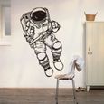 1 pc autocollant mural espace astronaute imprime Art bricolage décalcomanies créatives mignon dessin  STICKERS - LETTRES ADHESIVES-1