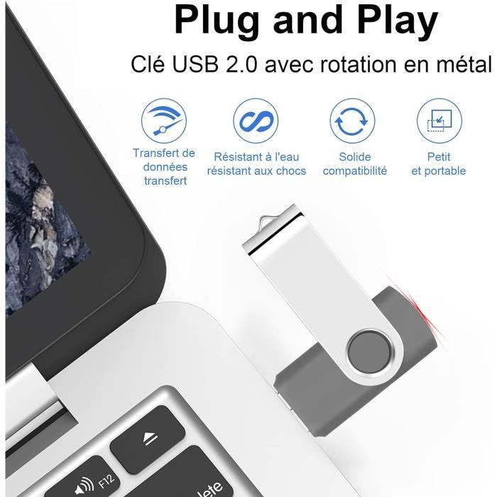 Lot De 16 Clés USB Variées 256 Mo à 4 Go Kingston Marques Diverses Non Testées