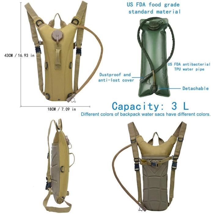 Poche a eau camelbak,camelbak militaire molle,camelbak militaire