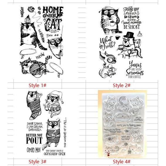 Collections - Philatelie,Mignon chat Transparent clair timbres pour  bricolage Scrapbooking-carte faisant des fournitures - Type 2 - Cdiscount  Beaux-Arts et Loisirs créatifs
