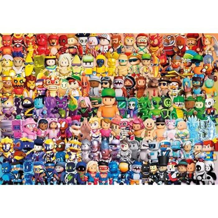 Clementoni® Puzzle Stumble Guys Puzzle 180Stück, Puzzleteile