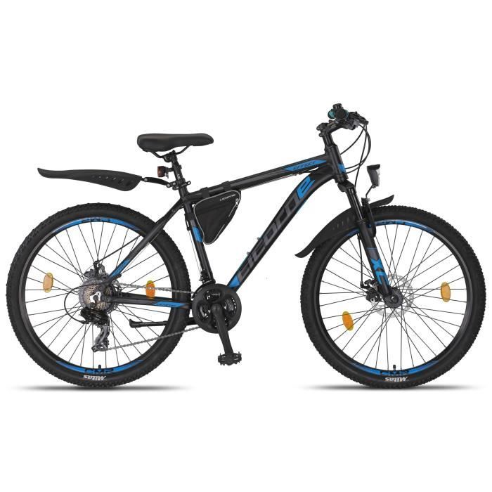 Cadre Aluminium VTT Licorne Bike Diamond 21 Vitesses Freins