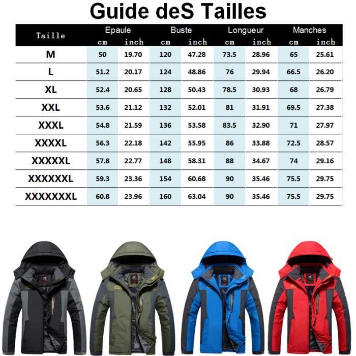 Veste De Ski Et Snowboard Homme Ynport Crefreak - Imperméable, Coupe-vent, Doublure Polaire Chaude - Avec Capuche Amovible
