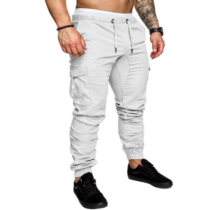 Pantalon de travail sales serré en bas