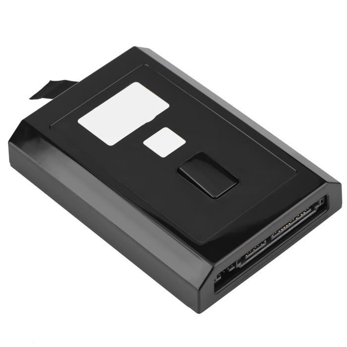 Tbest Kit Disque Dur HDD pour XBOX 360 Slim interne 250 Go - Réduisez le  bruit et accélérez le chargement des jeux