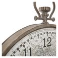 Horloge métal Vitre bombée Diam 55 cm Atmosphera-2