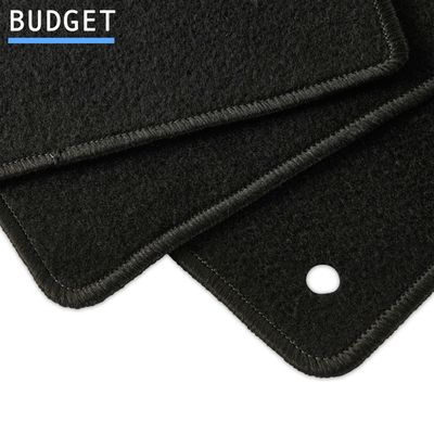 Tapis De Sol Sur Mesure Pour Peugeot 206 / 206SW / 206+ (1998-2014) – 4 Pièces Avant/arrière – Moquette Noire Antidérapante