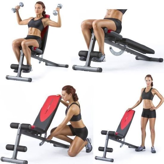 Weider Banc Weider Pro 255l Prix Pas Cher Cdiscount