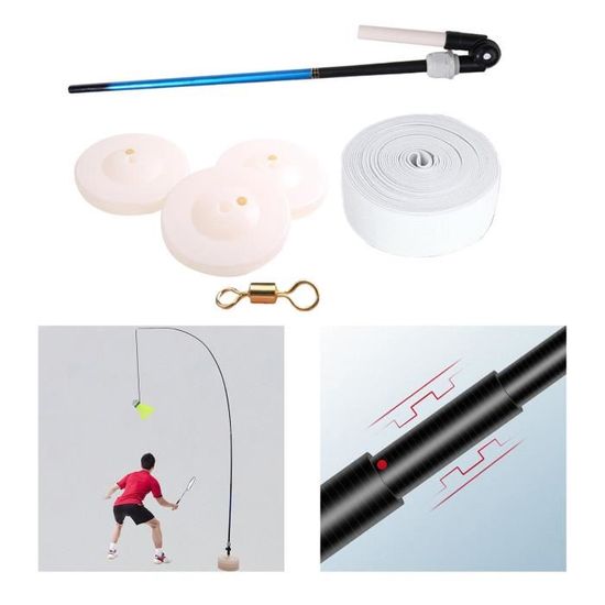 Le dispositif d'auto-entraînement de badminton aide le rebond automatique  extérieur d'entraîneur simple de Avec des boules - Cdiscount Sport