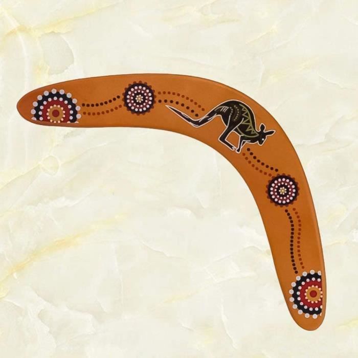 un petit boomerang pour l'initiation sans vent