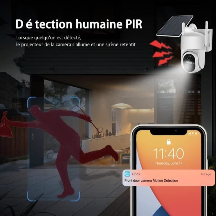 Caméra De Surveillance Sans Fil Extérieur Sur Batterie, Camera — free download