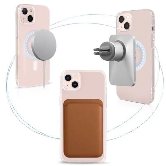 Avizar Coque MagSafe pour iPhone 13 Pro Antichoc avec Cercle