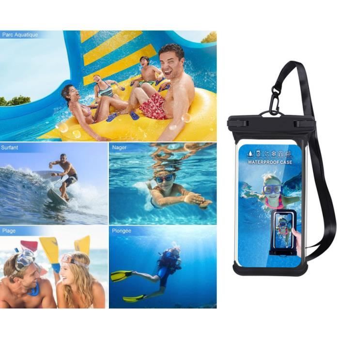 Pochette Étanche Smartphone PCS Certifiée IPX8 Portable