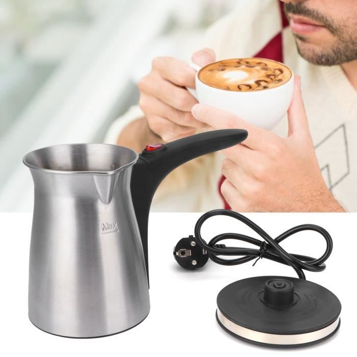 Cafetière électrique en acier inoxydable Cappuccino Mini machine à