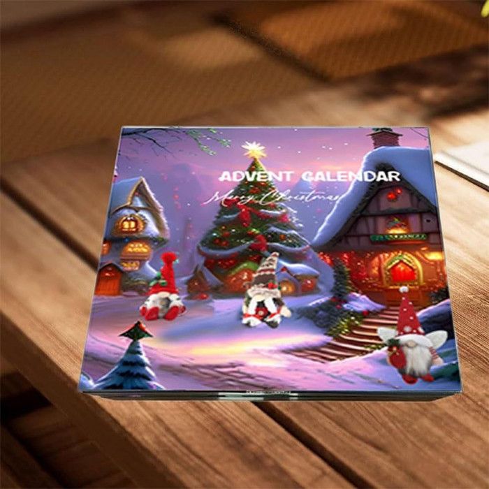 Calendrier De L’Avent 2025 – 24 Nains En Peluche – Compte à Rebours Noël – Décoration Festive Maison, Bureau - 13