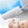 ®RisingFF Bouclier de climatiseur, déflecteur d'air froid rétractable, pare-vent mural anti-souffleur direct