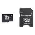 Carte mémoire flash INTEGRAL pour smartphone et tablette - Micro SD - 32 Go - Class 10 - UHS-I-0