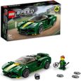 LEGO® 76907 Speed Champions Lotus Evija Voiture de Course, Jouet Réduit Avec Minifigure de Pilote de Course, Jouet Pour Enfants-0