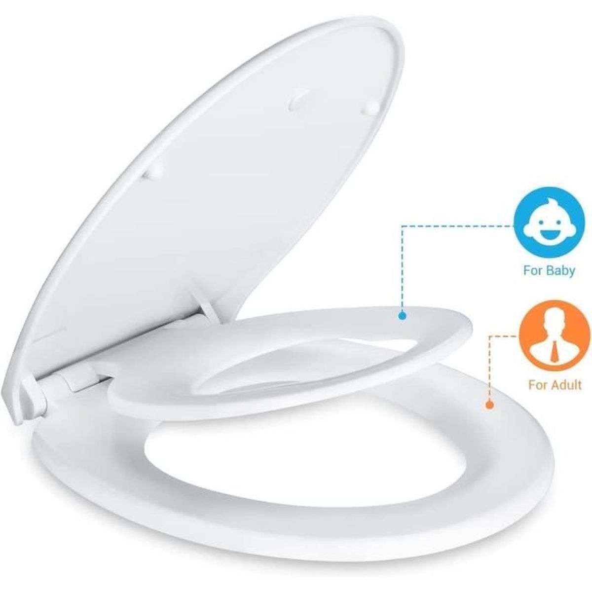 Abattant WC Électrique Multifonction - Confort & Hygiène