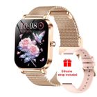 1...LIKE NO OTHER Montre Connectée Femme avec Appel Bluetooth, 1,75" HD Tracker d'activité/120+ Modes Sportifs/Moniteur Sommeil/Podomètre, Or