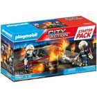 PLAYMOBIL - 70907 - City Action - Starter Pack - Pompiers et incendie