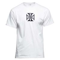 T-shirt Vintage West Coast Choppers OG Cross Classic – Blanc, Taille Regular