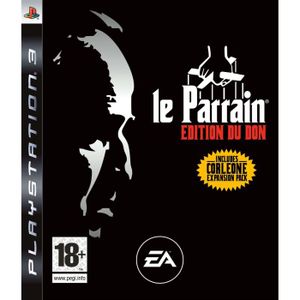 JEU PS3 LE PARRAIN EDITION DU DON / PS3