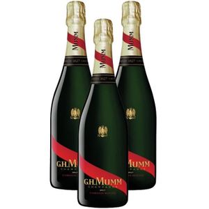 CHAMPAGNE Mum Cordon Rouge - Champagne - 3 x 75 cl