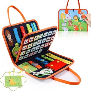 JEU D'APPRENTISSAGE Busy Board  Jouets Montessori pour Les Tout Petits